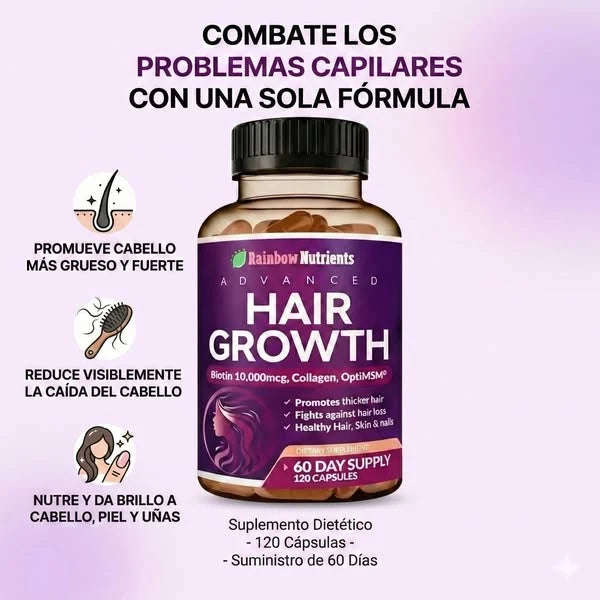 Woman's Essence: Las vitaminas naturales para un cabello fuerte, abundante y lleno de vida.