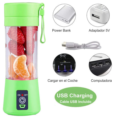 Mini Licuadora USB Portátil – Salud y Frescura Siempre Contigo