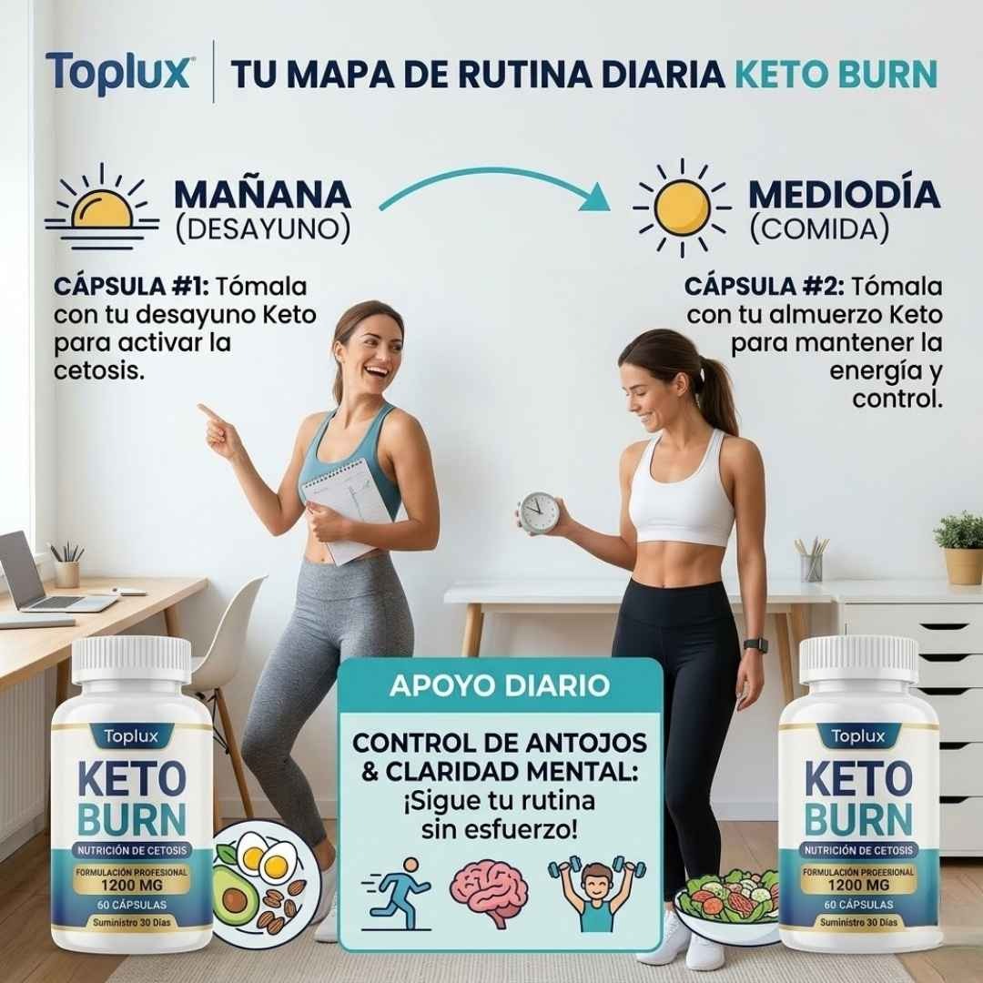 Keto Burn - Apoyo Diario Para Resultados Deseados
