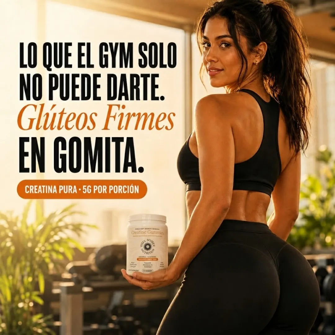 GOMFIT™ — Creatina en gomita para glúteos más firmes