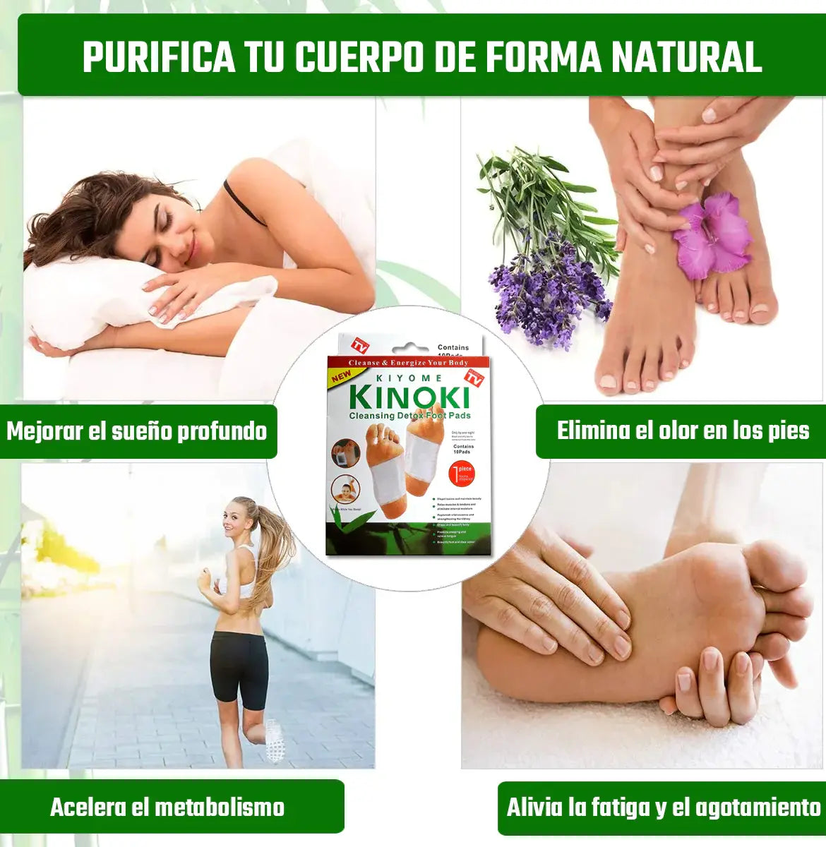 PARCHES KINOKI x10