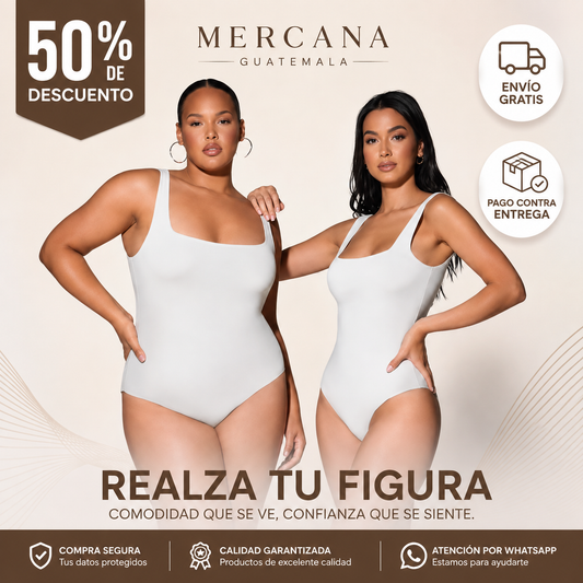 Body Compresor de Alto Control: Cintura Definida y Abdomen Plano al Instante.