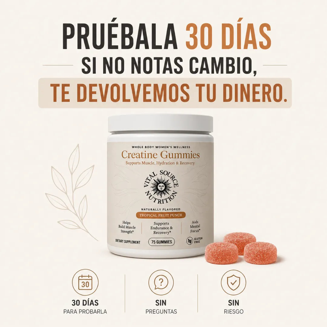 GOMFIT™ — Creatina en gomita para glúteos más firmes
