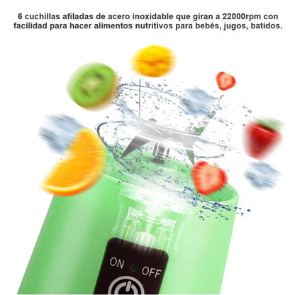 Mini Licuadora USB Portátil – Salud y Frescura Siempre Contigo
