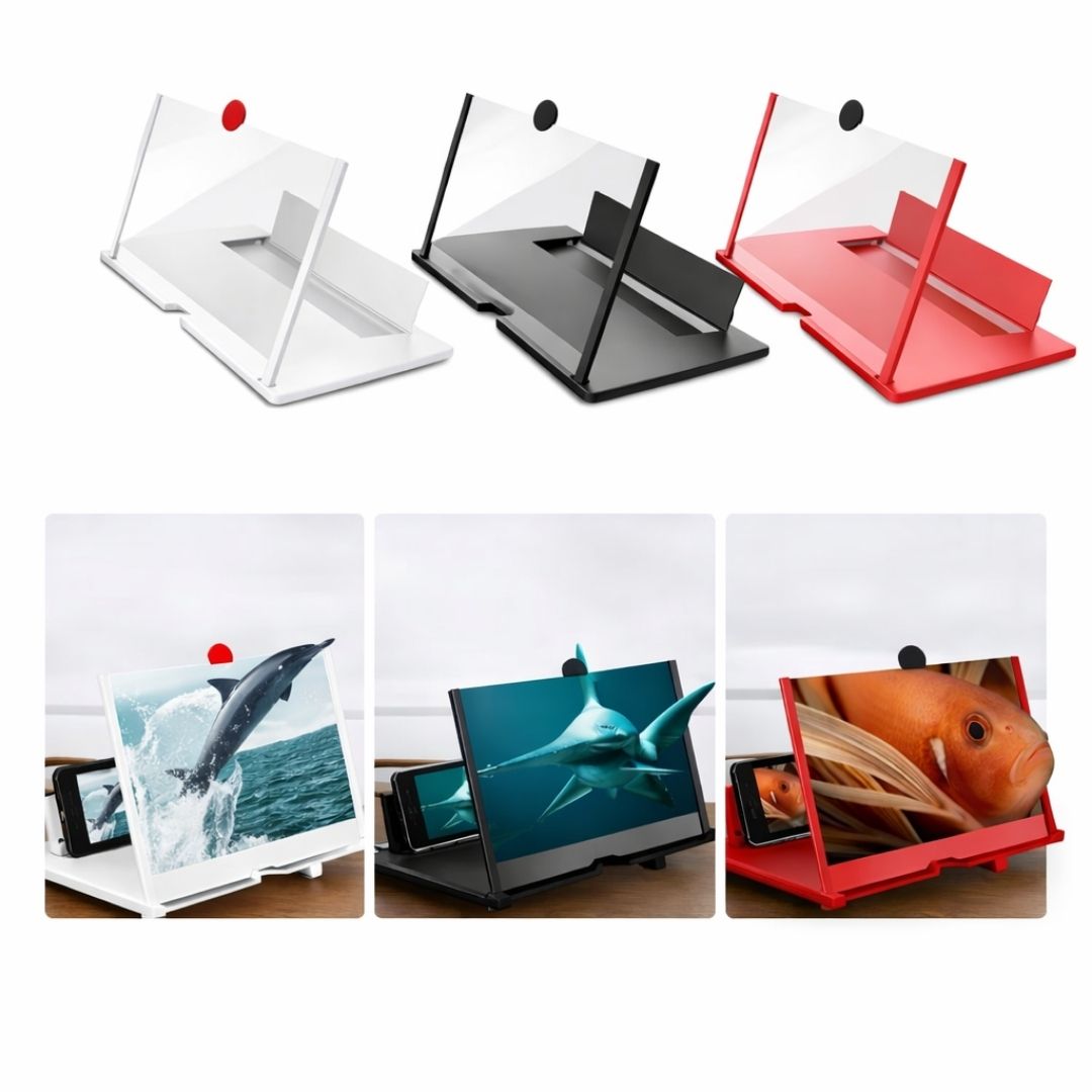Amplificador de pantalla 3D HD para películas, videos y juegos.