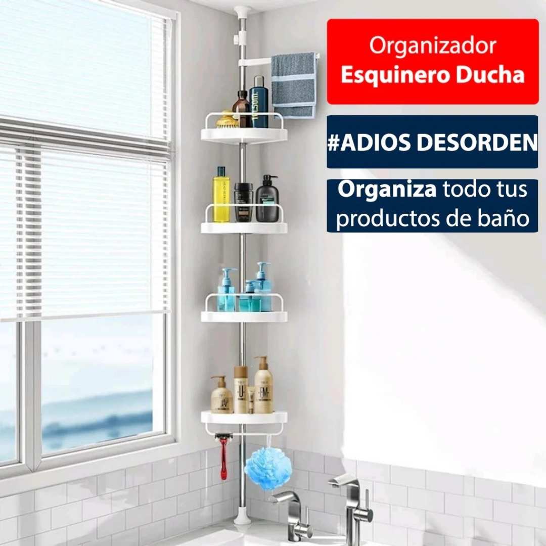 Organizador Esquinero para Ducha
