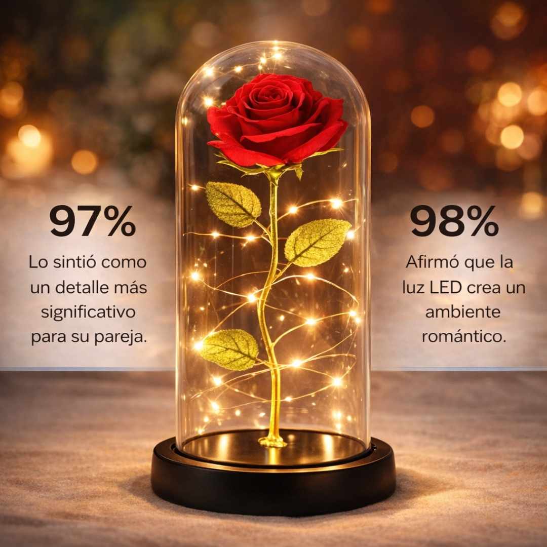 Rosa Eterna LED – Un detalle que ilumina momentos y dura en el tiempo