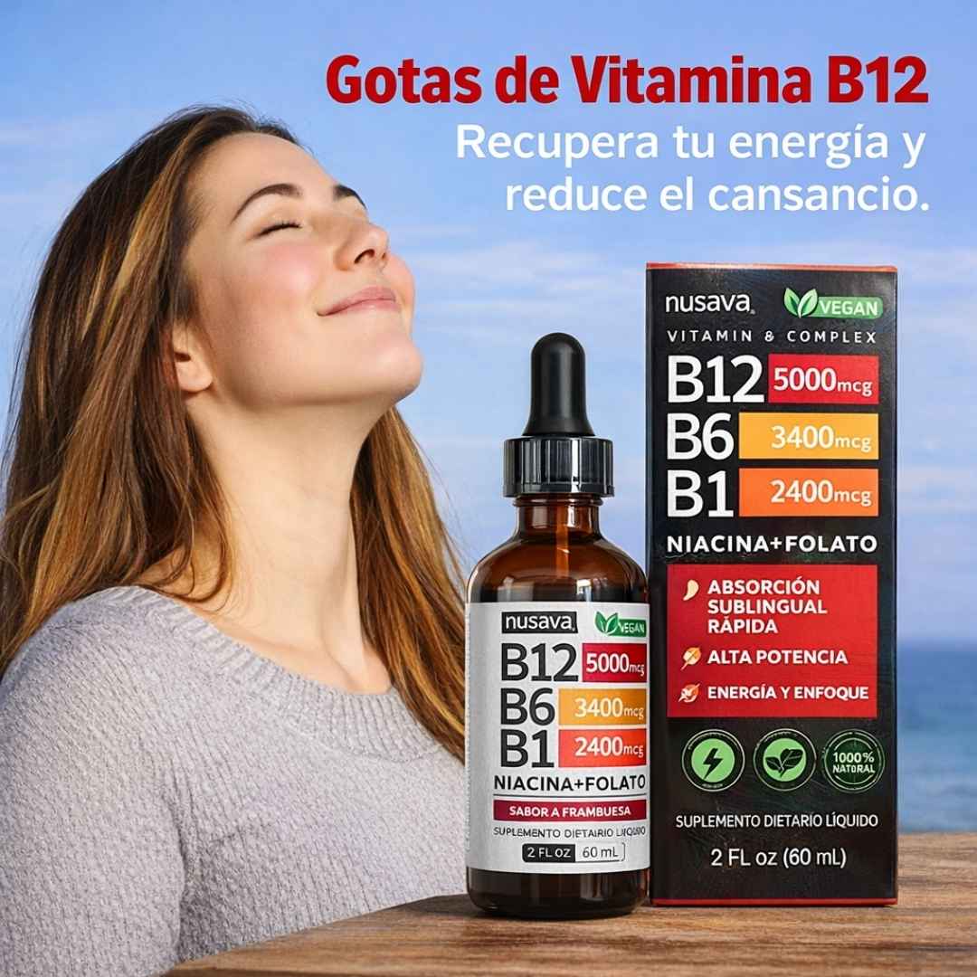Vitamina B12, B6 y B1 - OFERTA 2X1