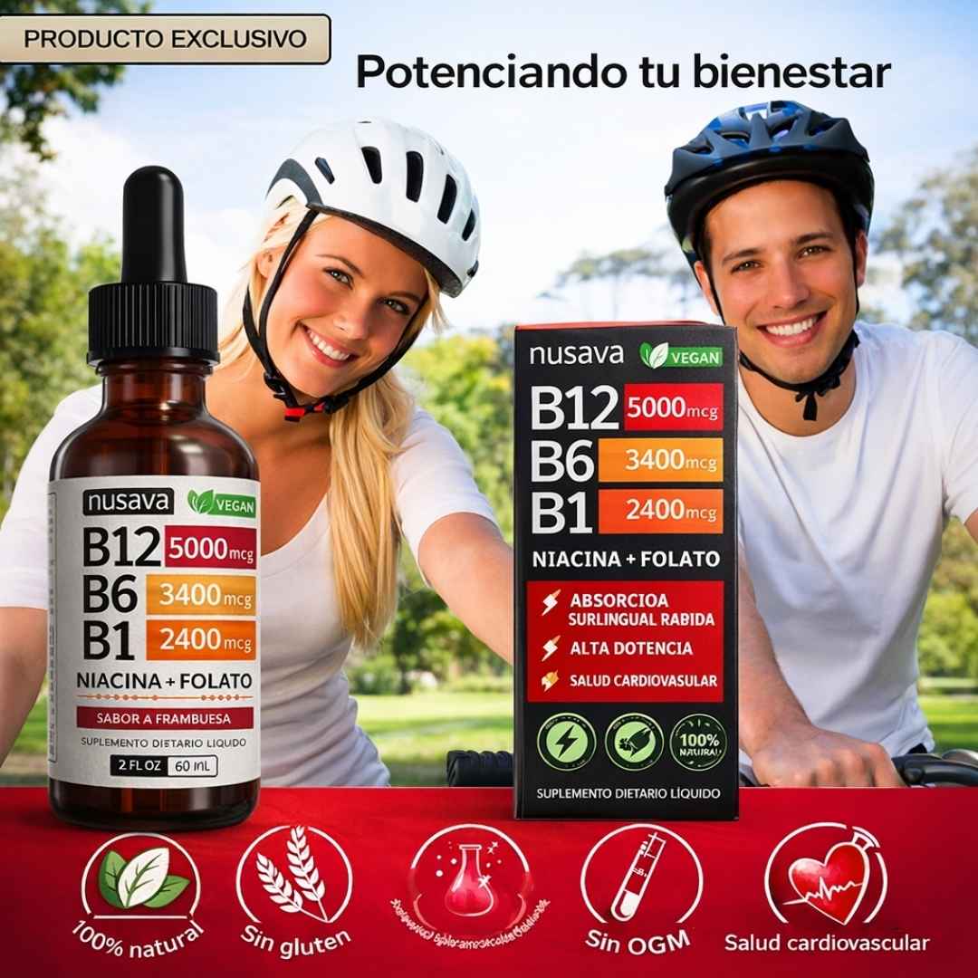 Vitamina B12, B6 y B1 - OFERTA 2X1