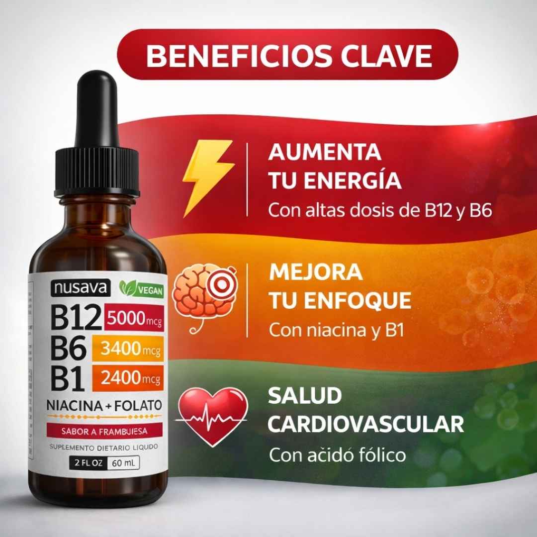 Vitamina B12, B6 y B1 - OFERTA 2X1