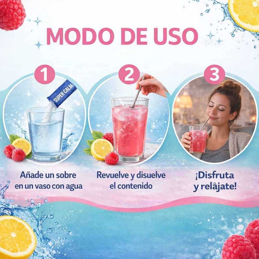 SuperCalm Nello® Fórmula Avanzada para la Calma y Manejo del Estrés, empieza hoy mismo