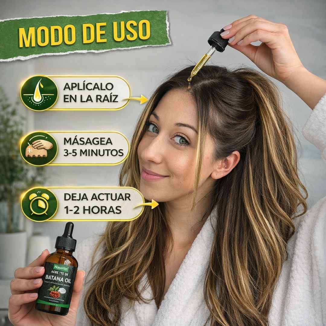 Aceite de Batana Capilar – Nutrición profunda para un cabello más fuerte y con mejor apariencia