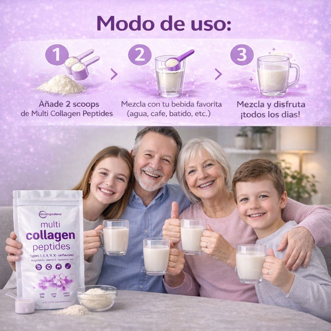 Multi Collagen Peptides™ – Apoya tu bienestar desde adentro, todos los días