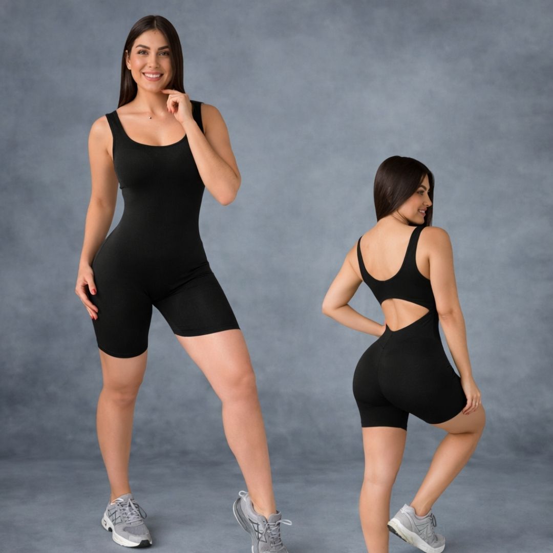Enterizo Corto– Comodidad y Estilo en Una Sola Prenda
