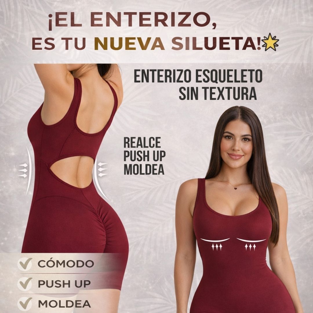 Enterizo Corto– Comodidad y Estilo en Una Sola Prenda