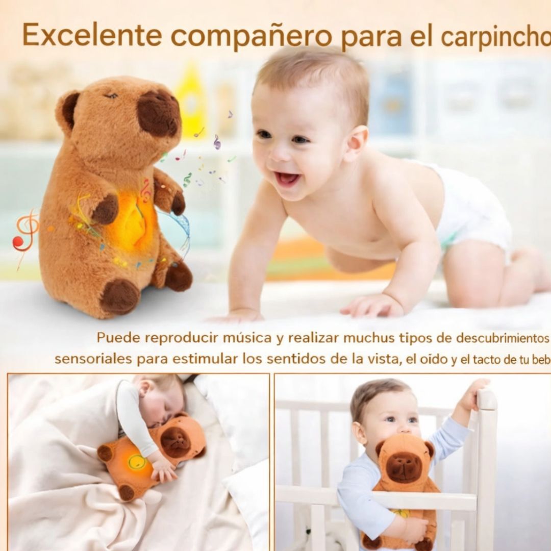 Capibara que Respira – Siente la tranquilidad en tus manos