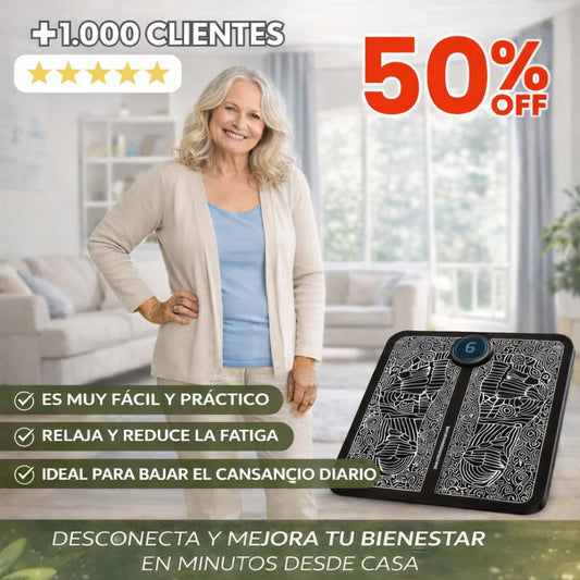 Tapete Terapéutico para Pies – Relajación y confort en minutos