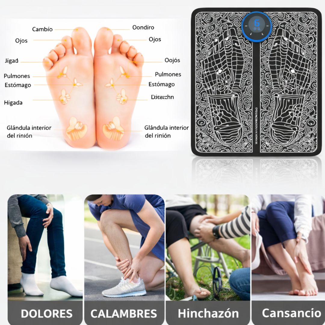 Tapete Terapéutico para Pies – Relajación y confort en minutos