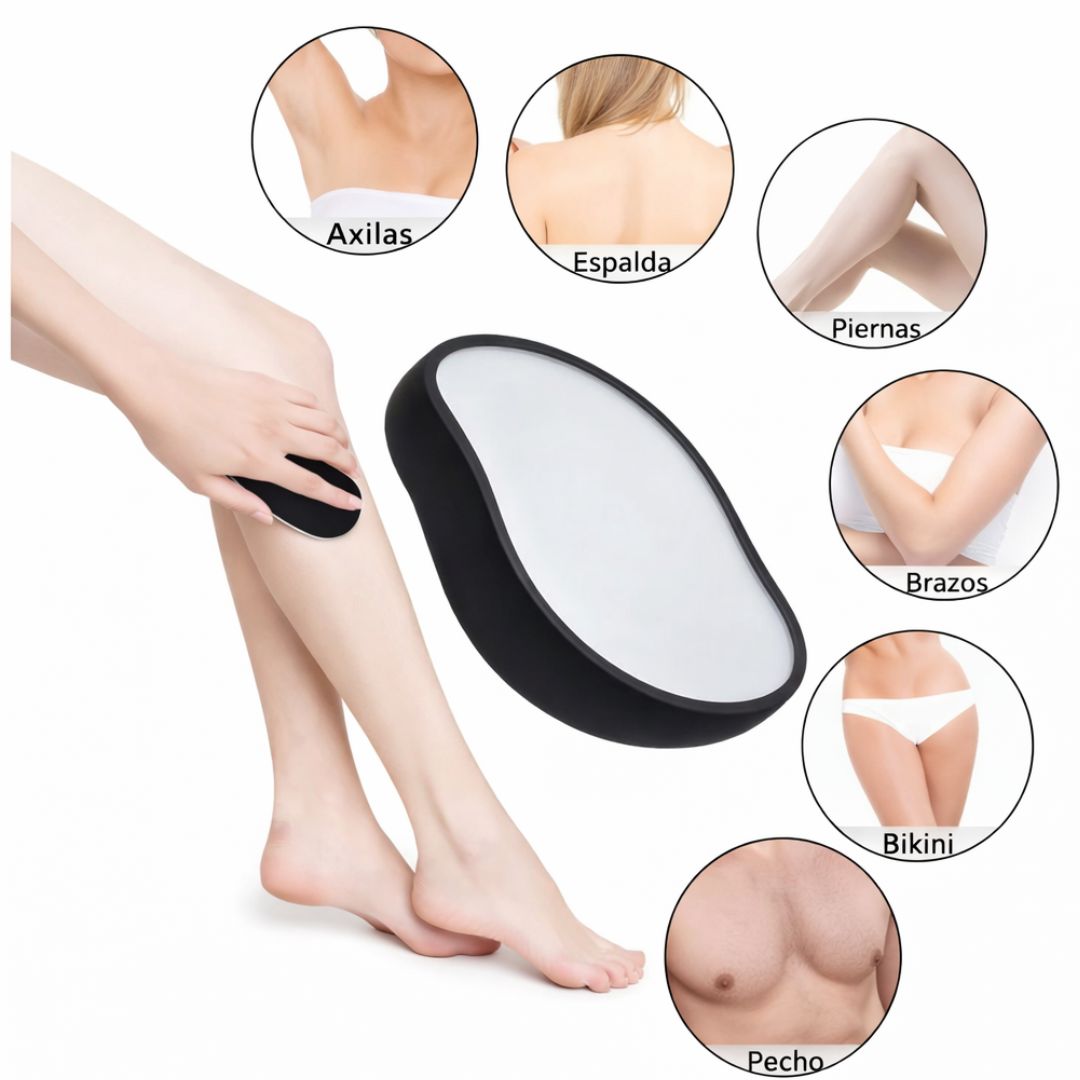 Depiladora de Cristal – Piel más suave en minutos, sin complicaciones