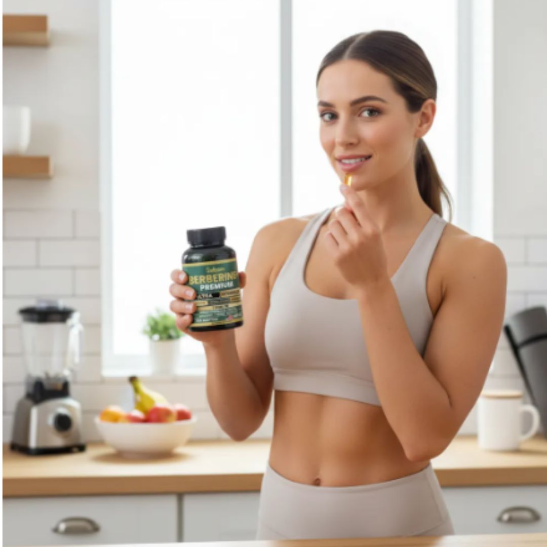 Berberina Premium 1500 MG + Canela de Ceilán — Control de Glucosa