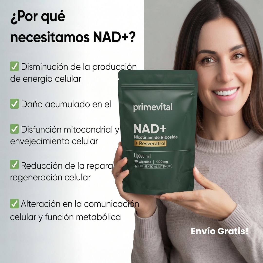 LIPOSOMAL NAD+ * 80 CAPSULAS