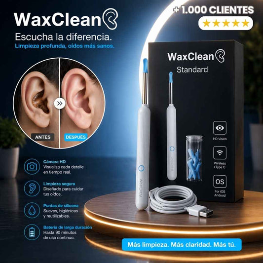 Limpieza de oídos inteligente con tecnología avanzada – WaxClean™