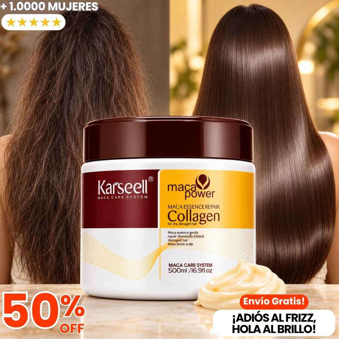 Mascarilla Karseell Original: ¡Revive tu pelo en 10 minuticos!