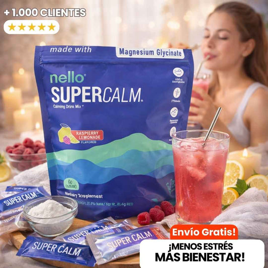SuperCalm Nello® Fórmula Avanzada para la Calma y Manejo del Estrés, empieza hoy mismo