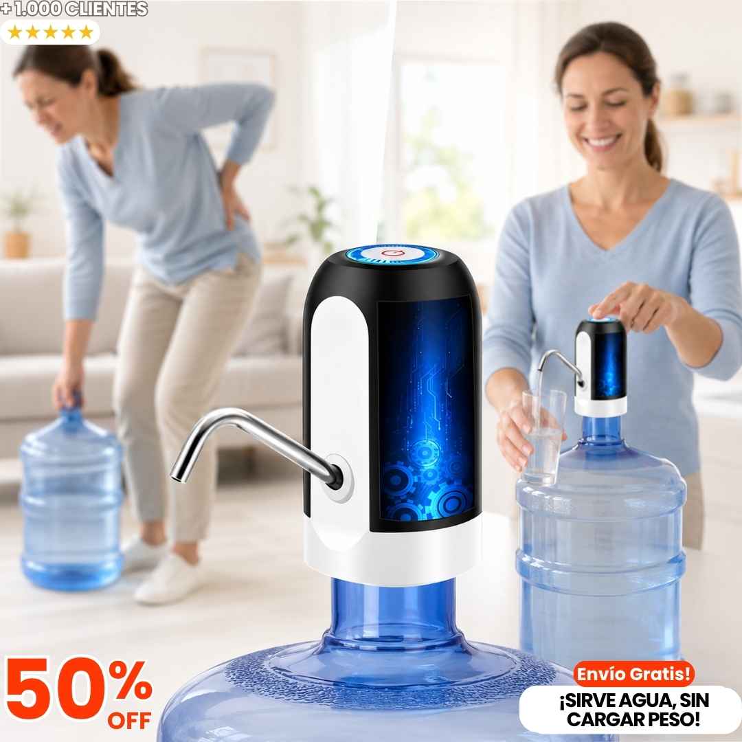 DISPENSADOR ELÉCTRICO DE AGUA-Elimine el esfuerzo y los derrames