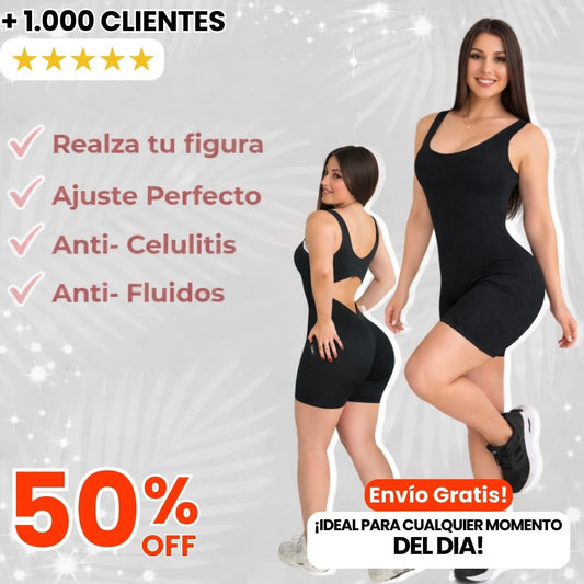 Enterizo Corto– Comodidad y Estilo en Una Sola Prenda
