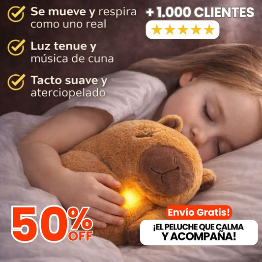 Capibara que Respira – Siente la tranquilidad en tus manos