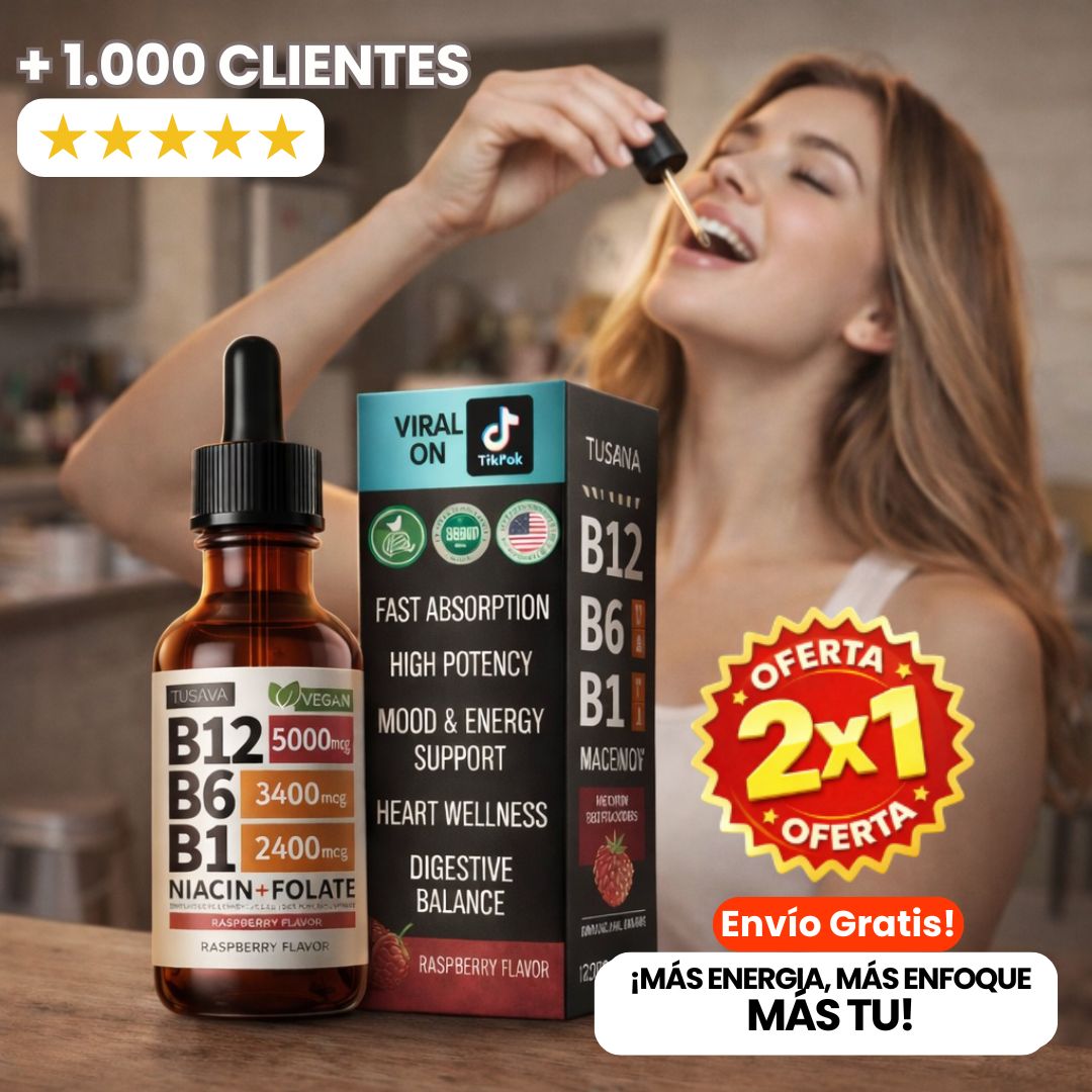 Vitamina B12, B6 y B1 - OFERTA 2X1