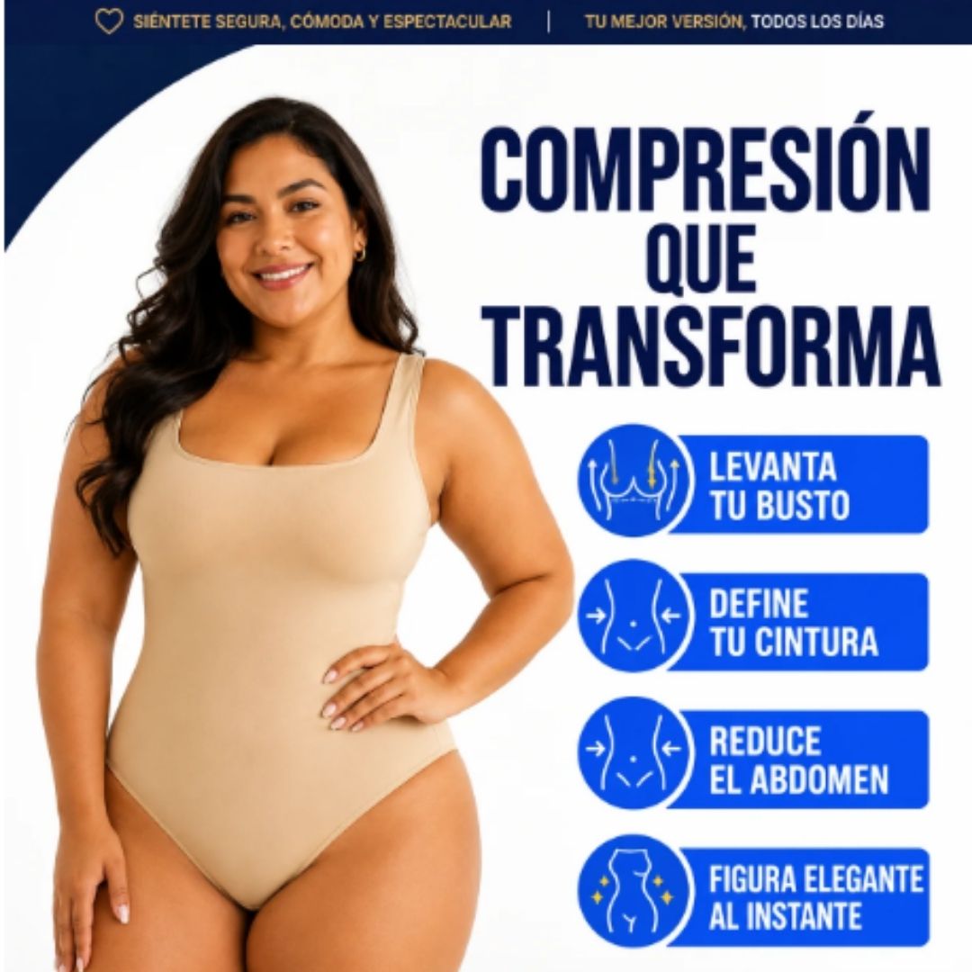 Body Compresor de Alto Control: Cintura Definida y Abdomen Plano al Instante Sin Sacrificar Comodidad