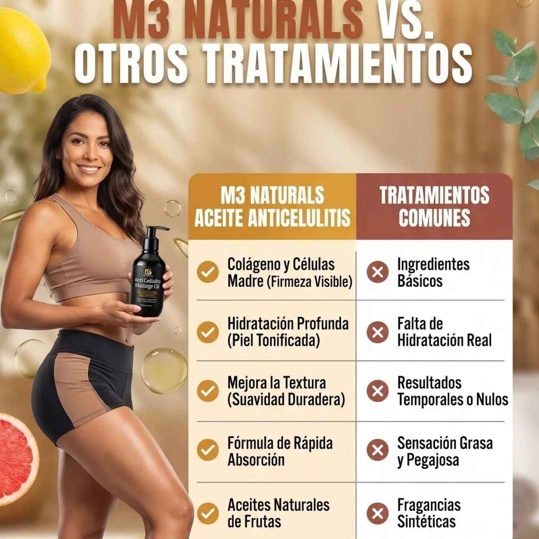 M3 Naturals: Vuelve a sentirte cómoda en tu piel