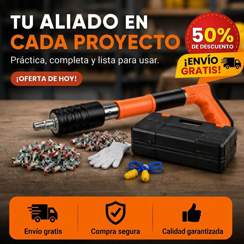 KIT DE PISTOLA REMACHADORA