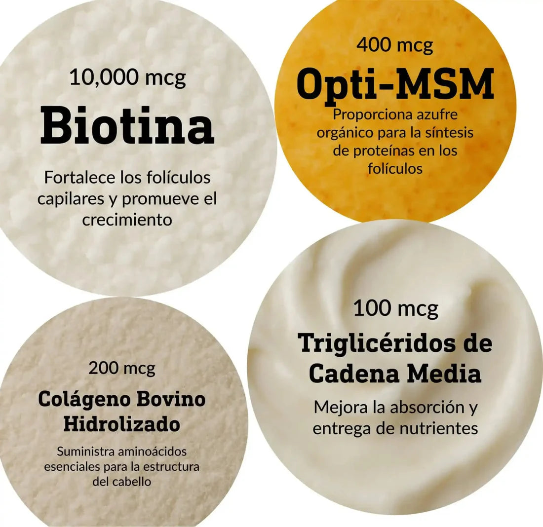 Woman's Essence: Las vitaminas naturales para un cabello fuerte, abundante y lleno de vida.
