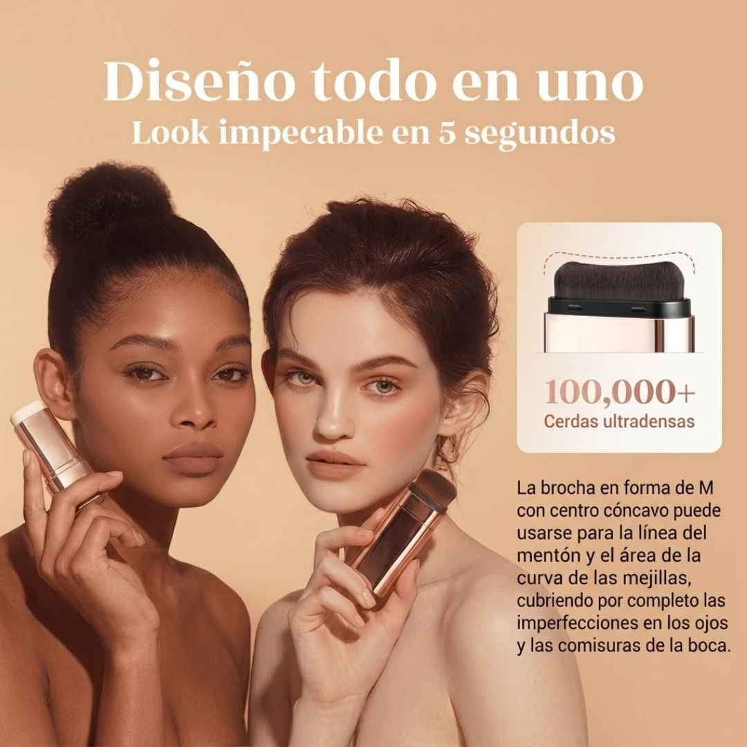 Barra Mágica 2 en 1: Base y Corrector para una Piel Chula y Radiante al Instante