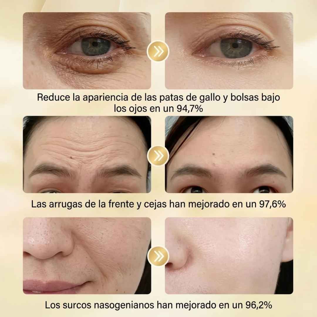 Crema Facial Qinglin 6-en-1: Piel firme, suave y sin arrugas.