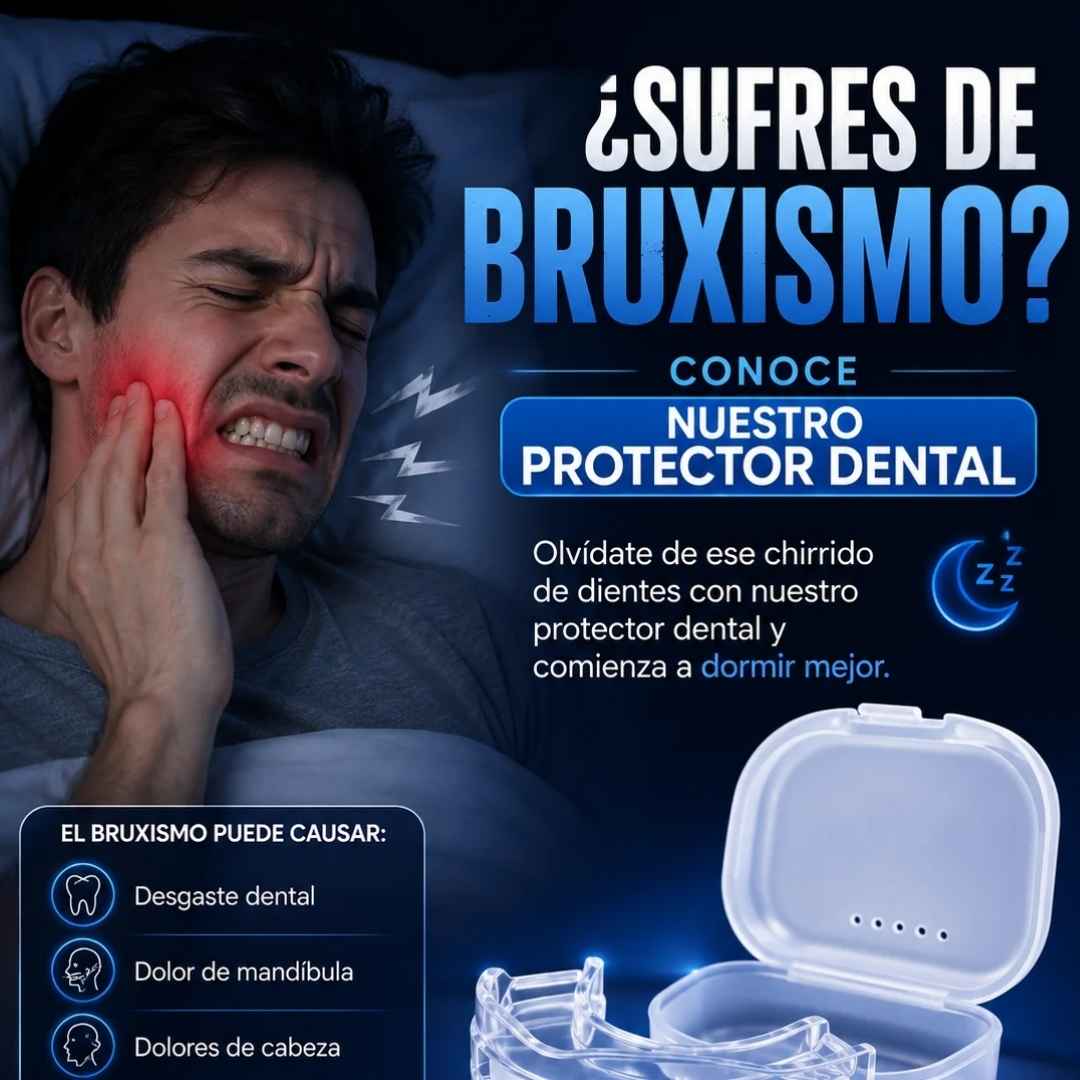SleepGuard®️: Protector Bucal Nocturno contra Ronquidos y Bruxismo 🦷