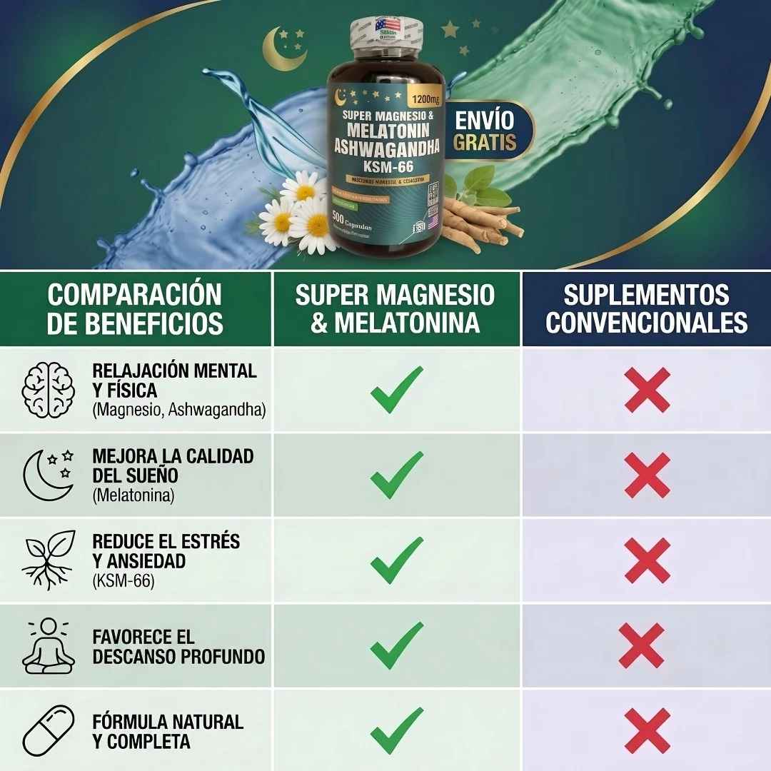 Ashwagandha KSM-66™ – Apoya el Equilibrio del Cortisol, Reduce el Estrés y Mejora tu Descanso