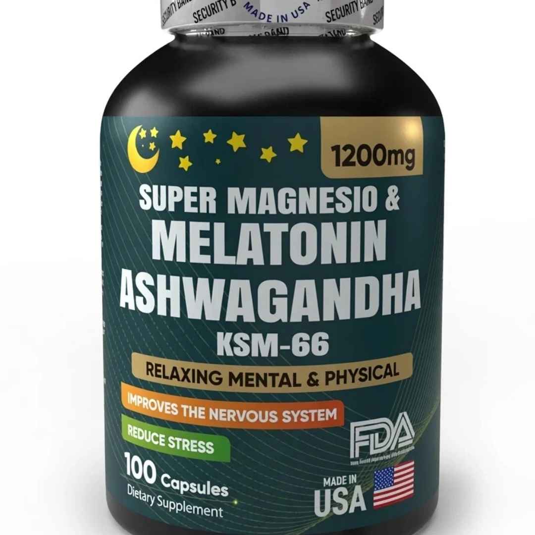 Ashwagandha KSM-66™ – Apoya el Equilibrio del Cortisol, Reduce el Estrés y Mejora tu Descanso