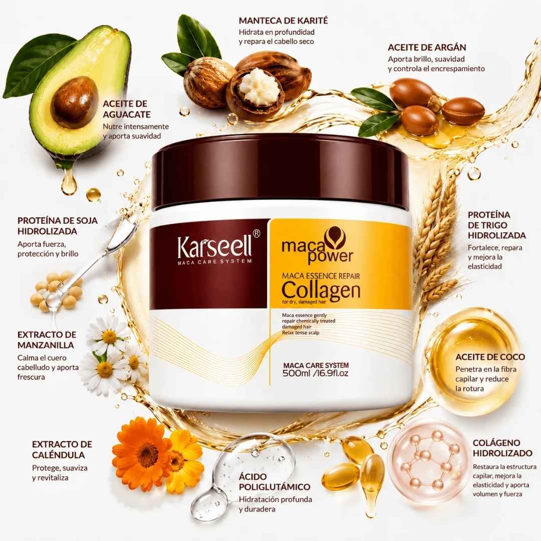 Mascarilla Karseell Original: ¡Revive tu pelo en 10 minuticos!