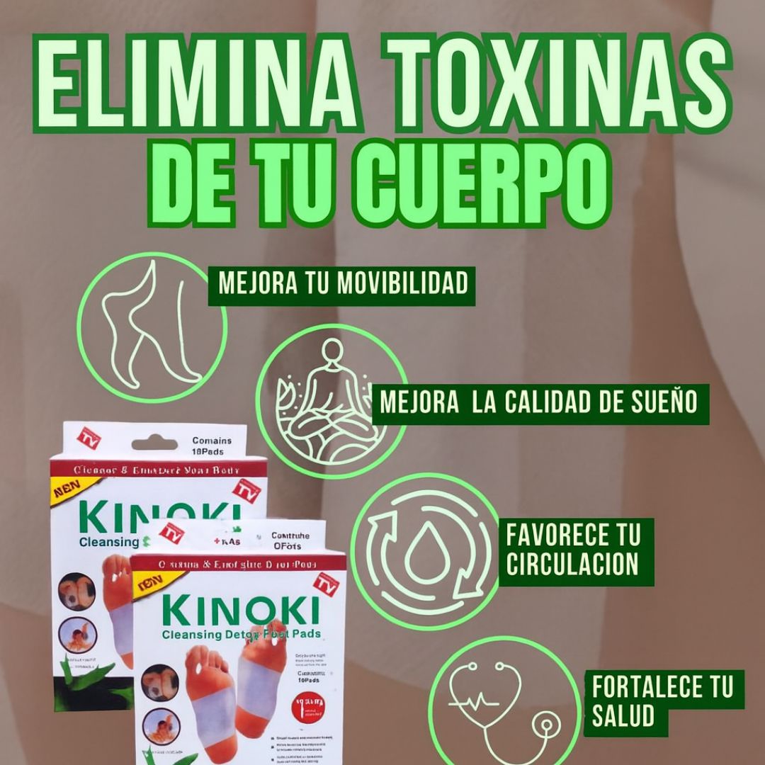 PARCHES KINOKI x10