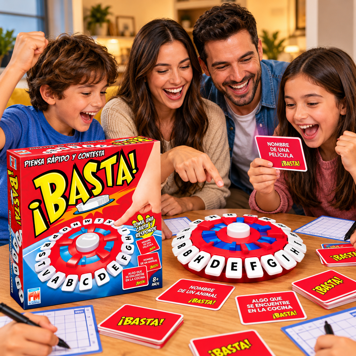 JUEGO INTERACTIVO BASTA ¡Juega y Disfruta con Amigos, tu Pareja y Familia!