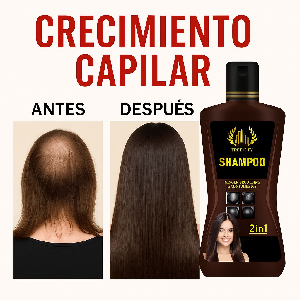 SHAMPOO 2 EN 1 - ANTI CAÍDA Y CRECIMIENTO INTENSIVO