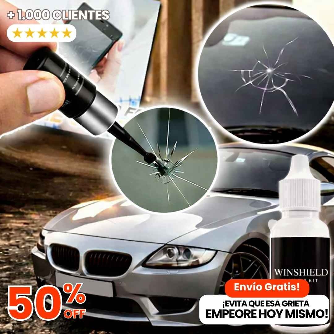 Kit Reparador de Vidrios y Pantallas: Frena las Grietas y Restaura tus Cristales en Minutos
