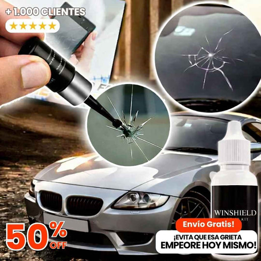 Kit Reparador de Vidrios y Pantallas: Frena las Grietas y Restaura tus Cristales en Minutos
