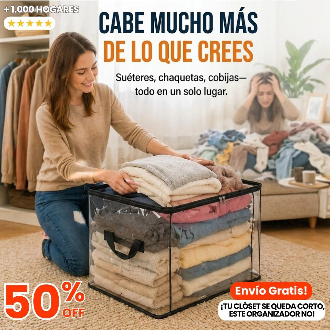 Bolsa Organizadora 100L - Tu Espacio Organizado, Tu Tranquilidad Intacta