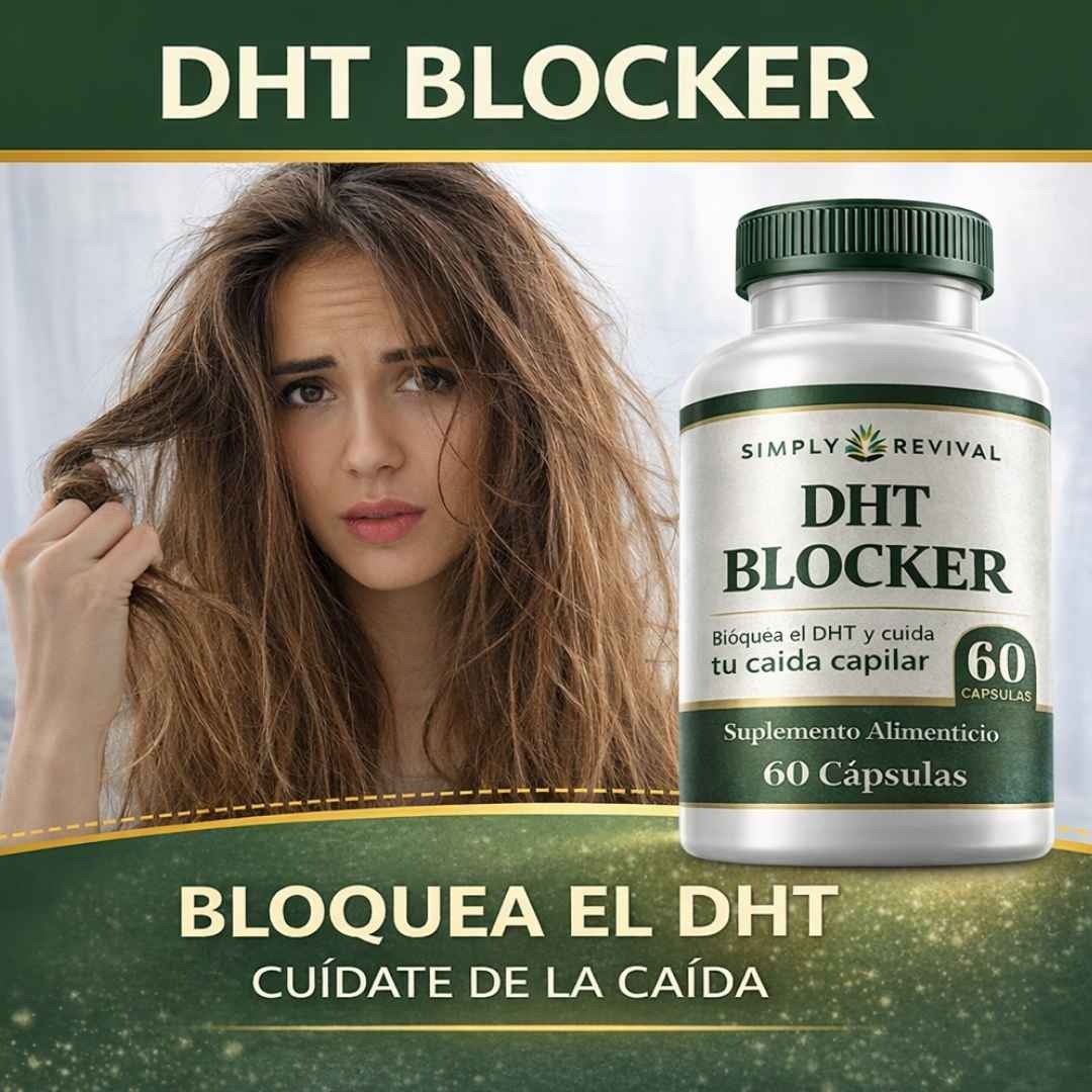 DHT Blocker – Apoyo Integral para un Cabello Más Fuerte y Grueso