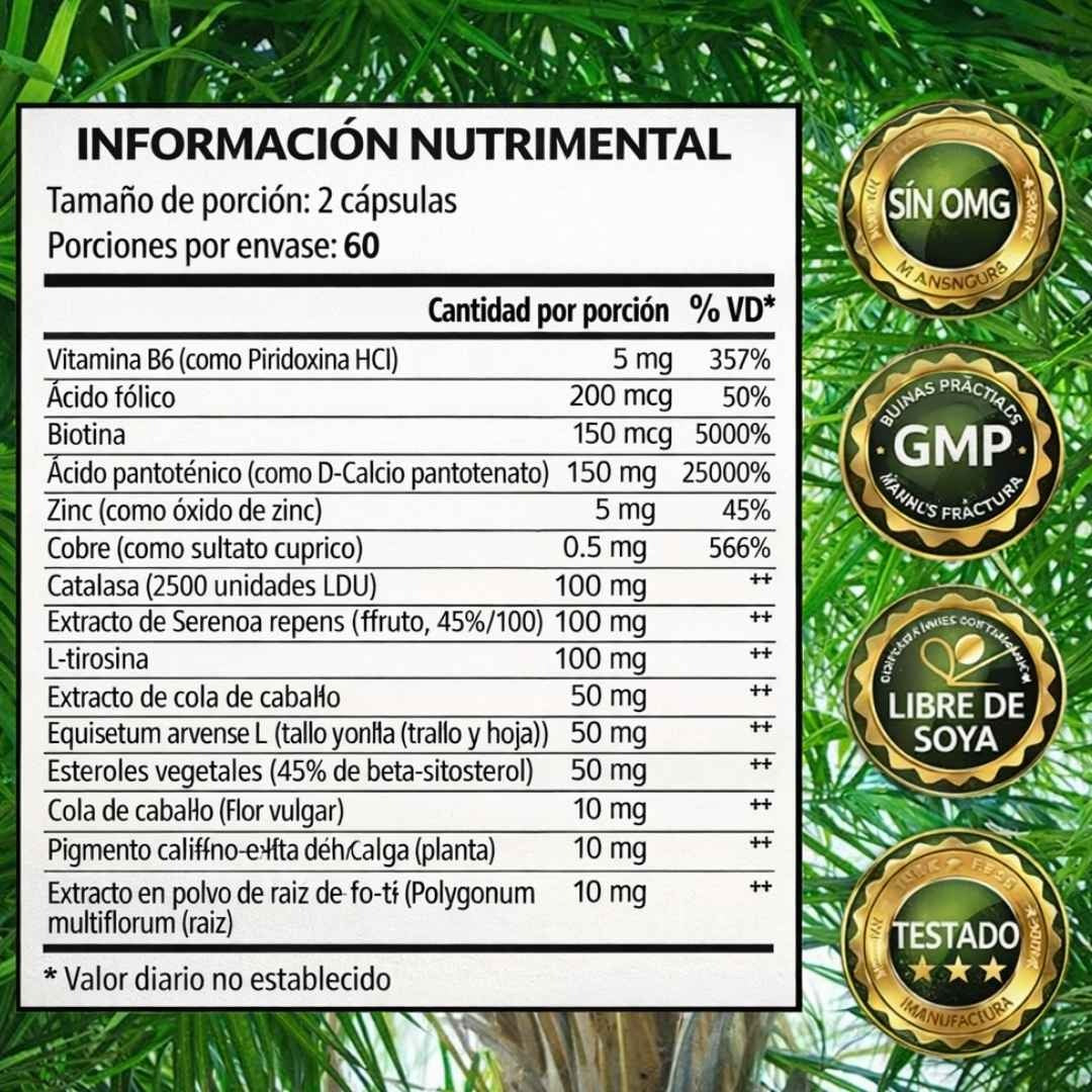 DHT Blocker – Apoyo Integral para un Cabello Más Fuerte y Grueso